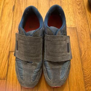 Vintage Diesel Women's Navy and Blue Trainers